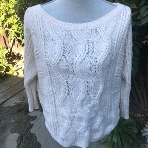 Winter white AT Loft Sweater Sz-XS